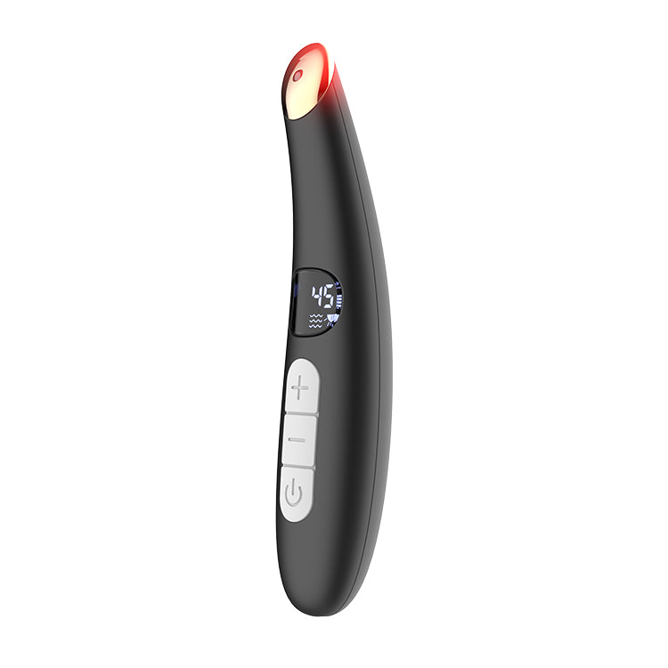 Eye massager with vibration and red light technology, firming, tightening skin, treating dark circles 