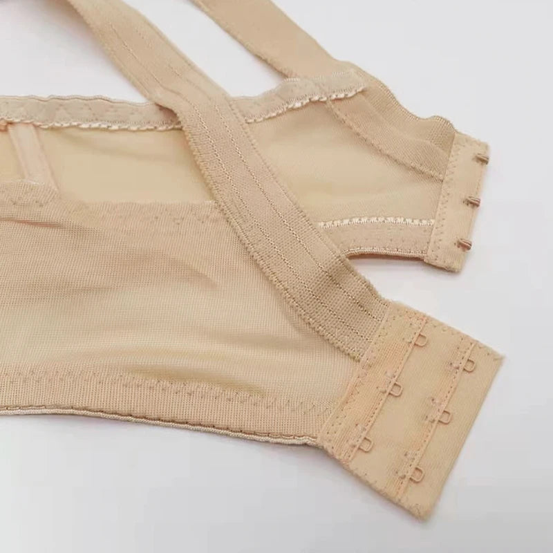 Wire-Free, Molded, Lace Support Bra for Moms