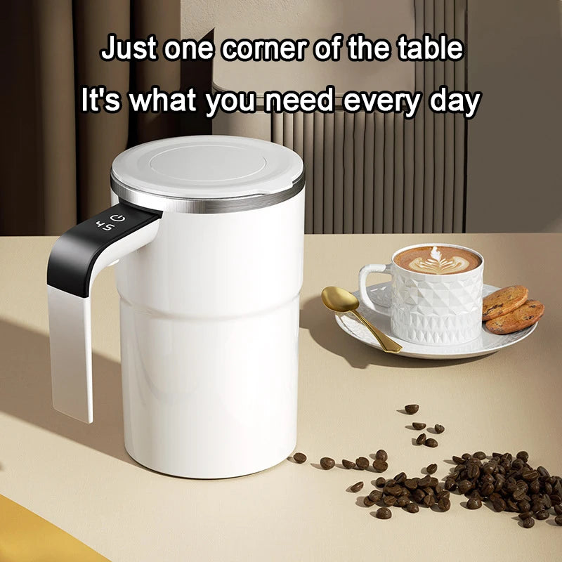 Cà Phê Thông Minh Tự Động Khuấy USB - Hiển Thị Nhiệt Độ