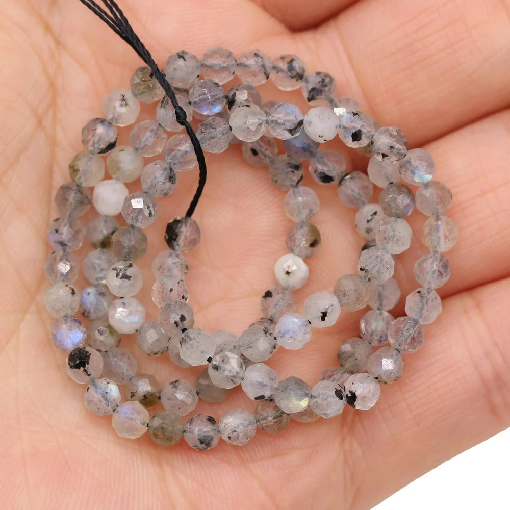Natural 4mm Rose Quartz Beads Bracelet