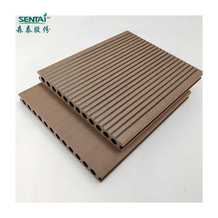 Waterproof WPC outdoor wood flooring 250*25mm High quality composite wood flooring Technical flooring ST01AW 
