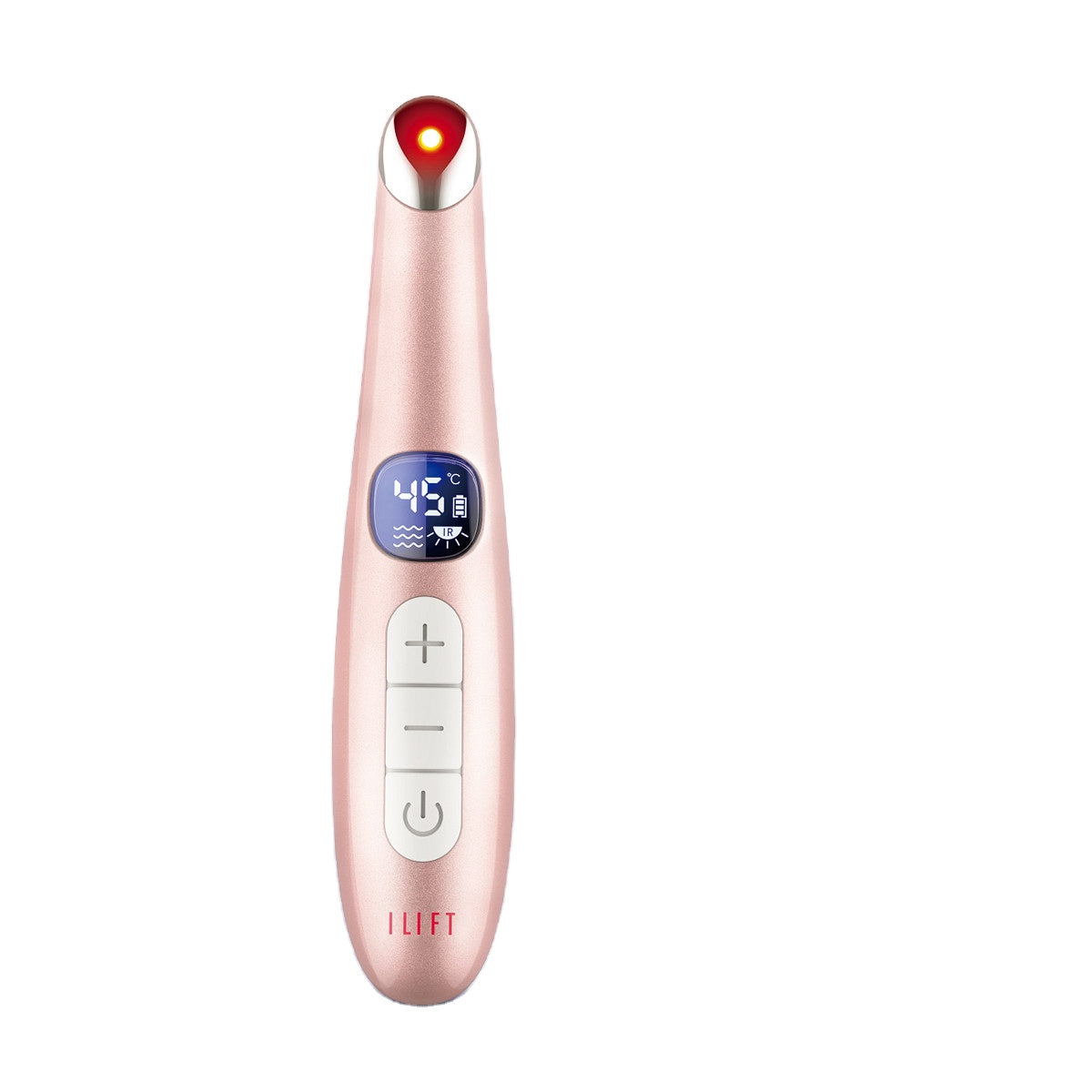 Eye massager with vibration and red light technology, firming, tightening skin, treating dark circles 