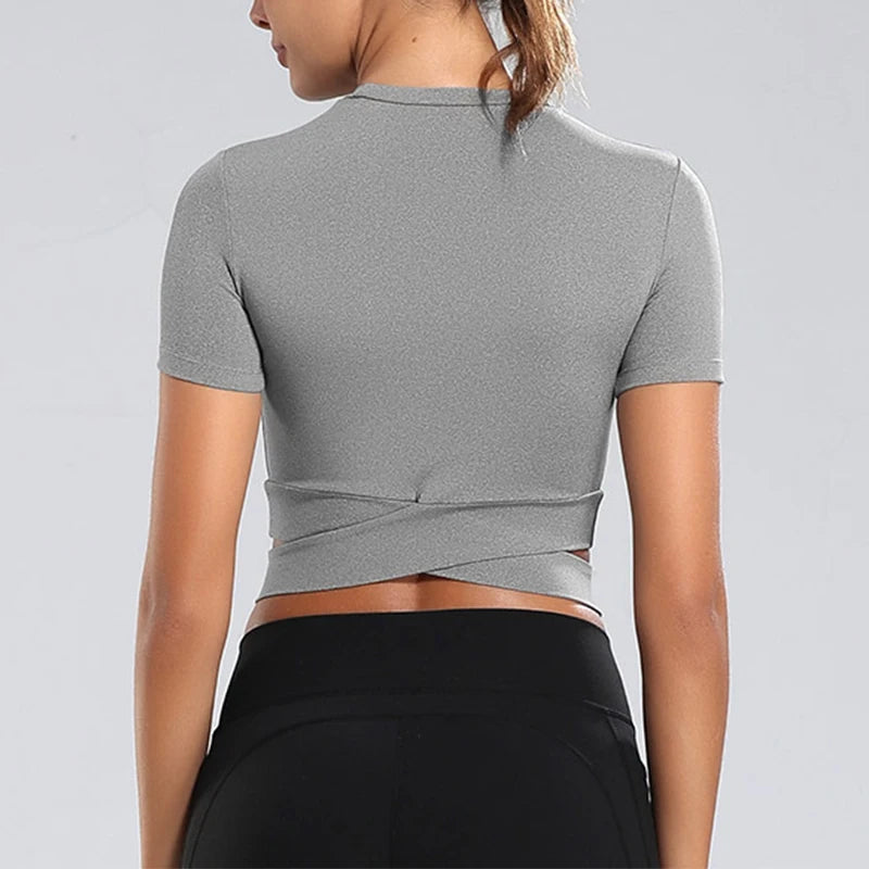 Áo Thể Thao Nữ 2024 - Áo Tập Gym Yoga Không Đường May - Daisan Mart