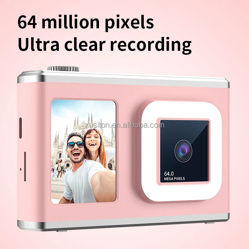 Y23經典迷你相機支援TF卡雙鏡頭