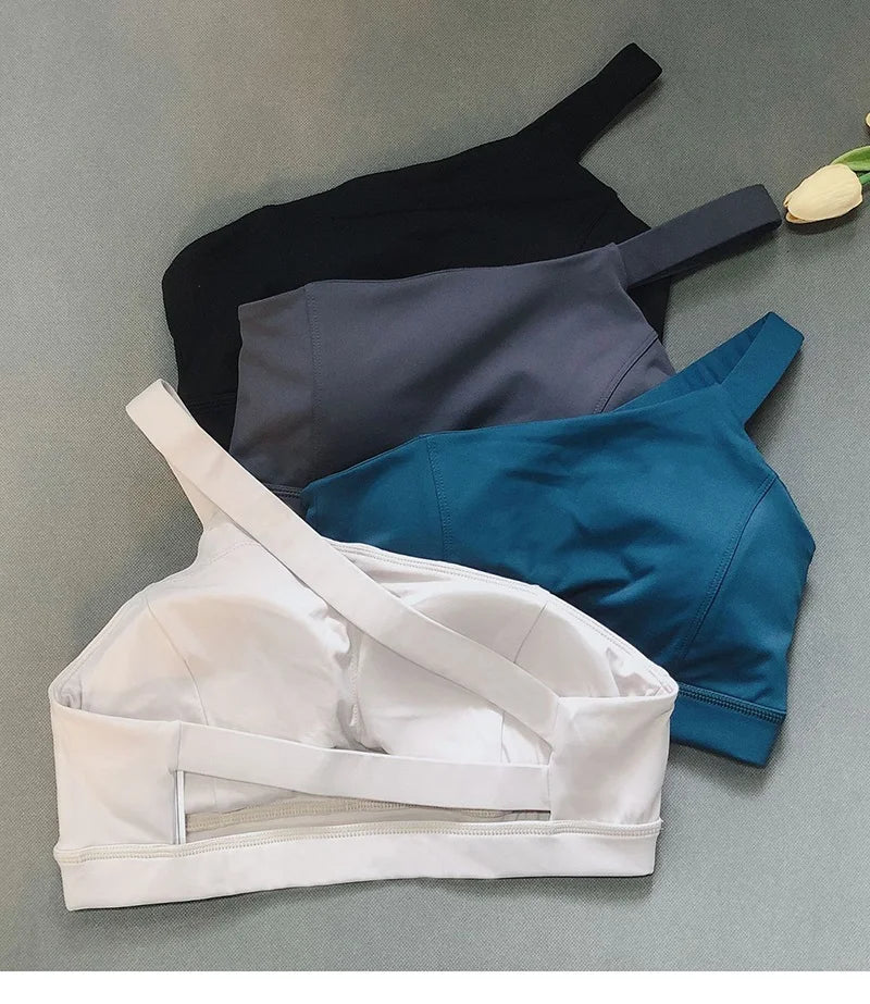 Cloud Hide Sexy Backless Women's Sports Bra for Gym Yoga