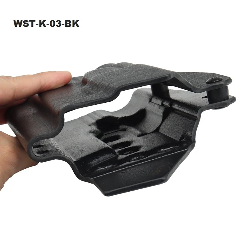 Kydex Holster for G17/19/19x/45 Inside Waistband Concealed Carry Holster Fit for G19x (Gen 1-5) Gun Holster X300 Light