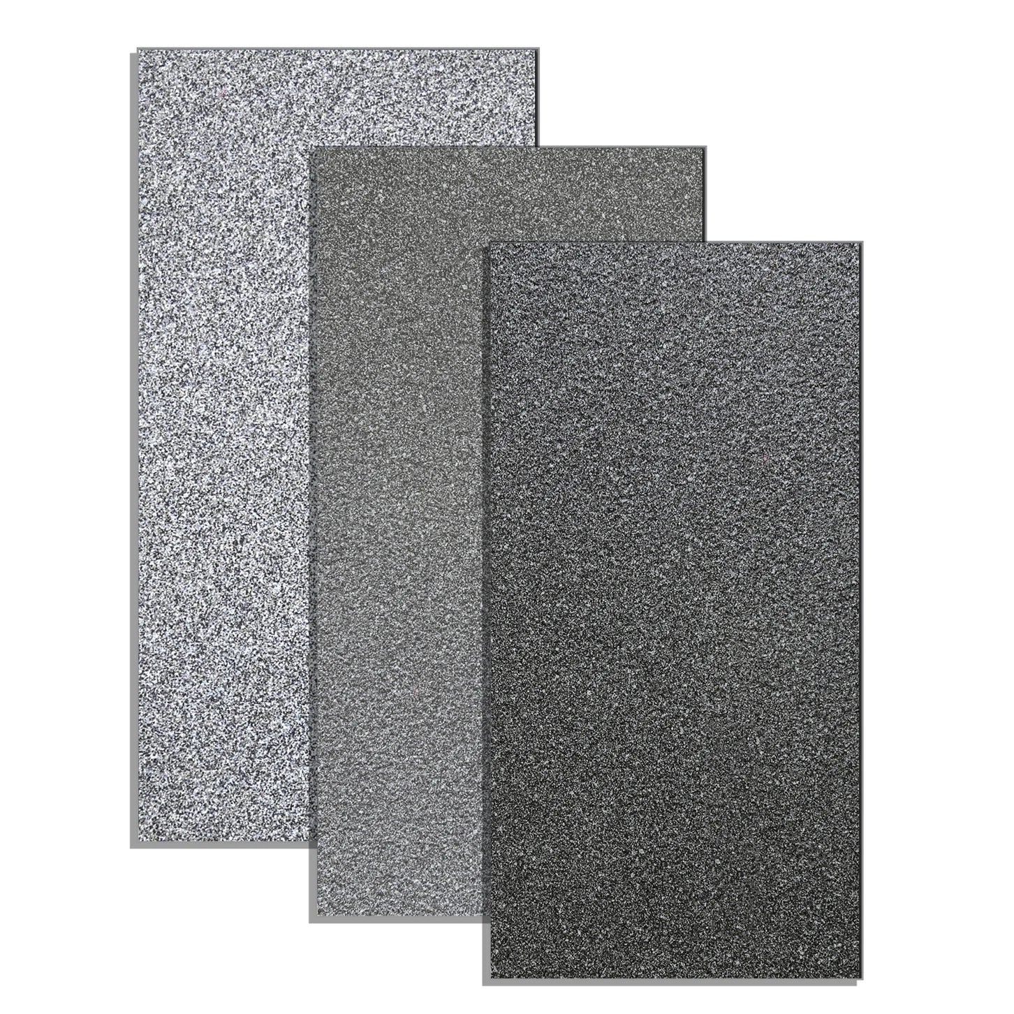 Modern Garden Square 300x600mm Outdoor Paving Stone 18mm Thick Full Body Ecological with Accent & Border Tiles - Daisan Mart