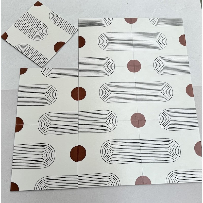 300x300mm F3009 Cement Tiles 