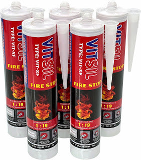 VitSiL VIT-XF Fire-Resistant Expansion Sealant (310ml) 