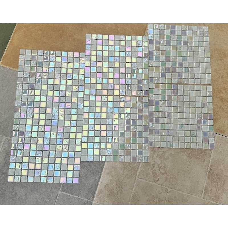 MH 7026 Sparkling Glass Mosaic Tiles 