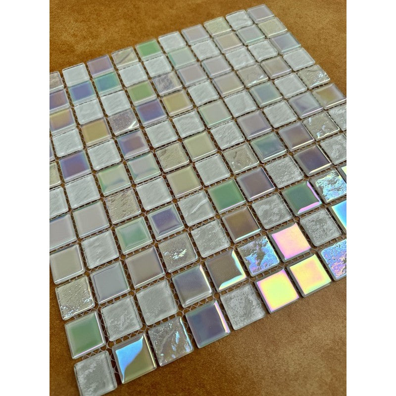 MH 7026 Sparkling Glass Mosaic Tiles 