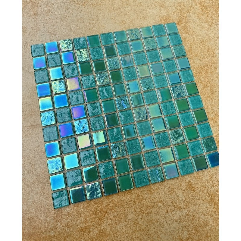 Sparkling glass mosaic tiles MH 7032 