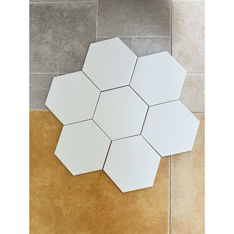 Hexagonal Cement Tile 200x230mm FL 201 