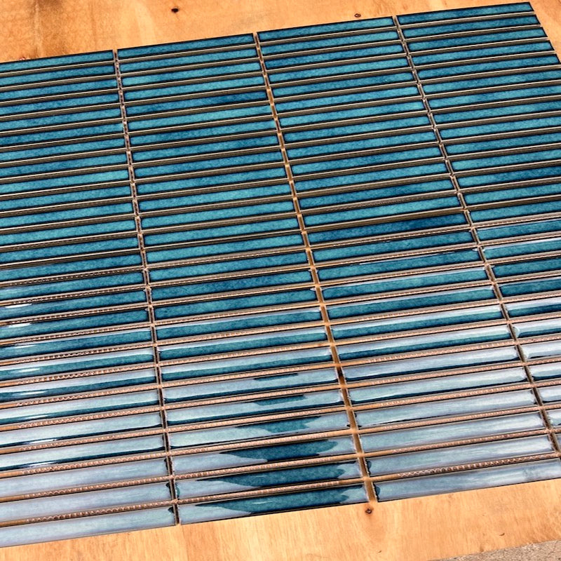 Blue Chopstick Mosaic Tile MHT 077 