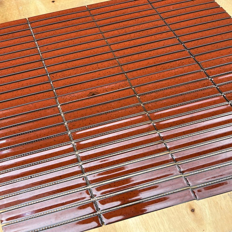 Red Chopstick Mosaic Tile MHT 016 