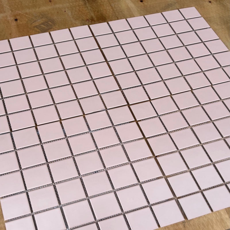 Pink Ceramic Mosaic Tile MHG 4805 