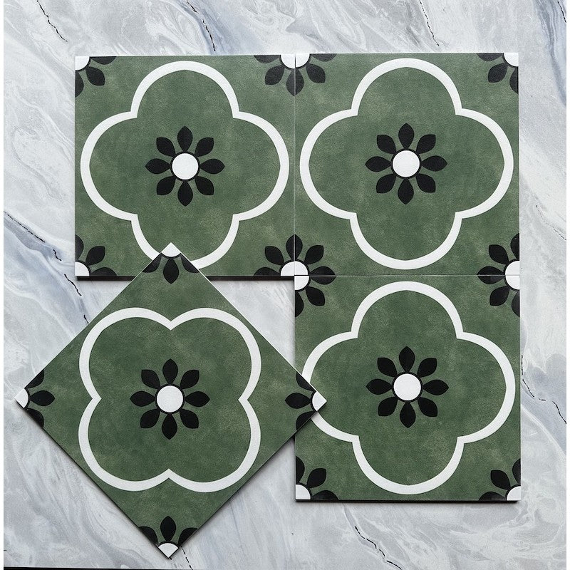 300x300mm F3009 Cement Tiles 