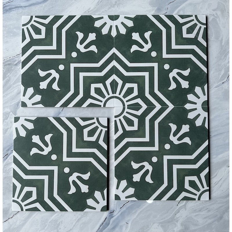 300x300mm F3009 Cement Tiles 