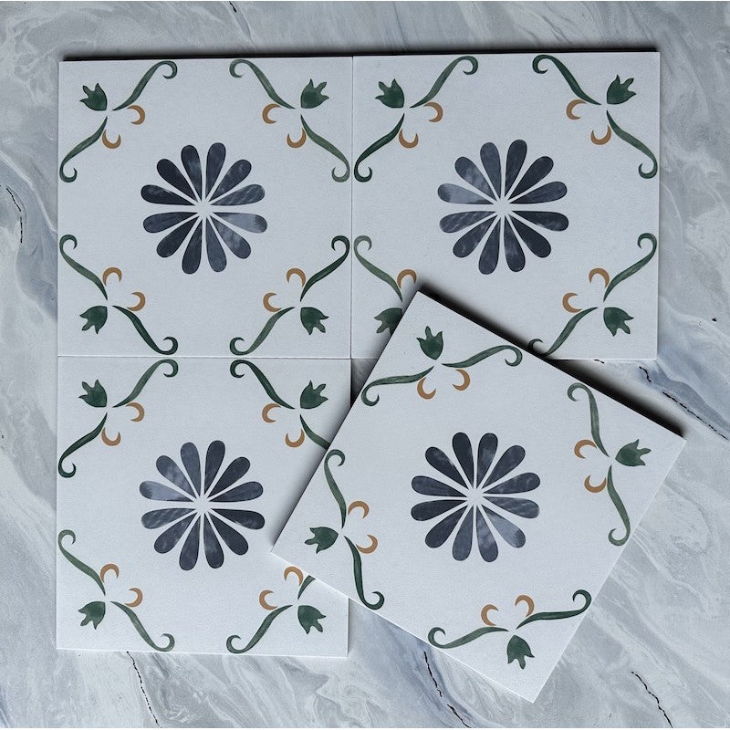 300x300mm F3009 Cement Tiles 