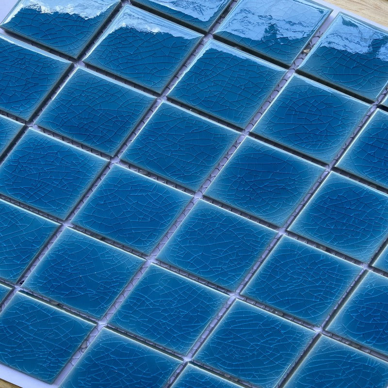 MHG 960 single layer crackle glaze ceramic mosaic tile 