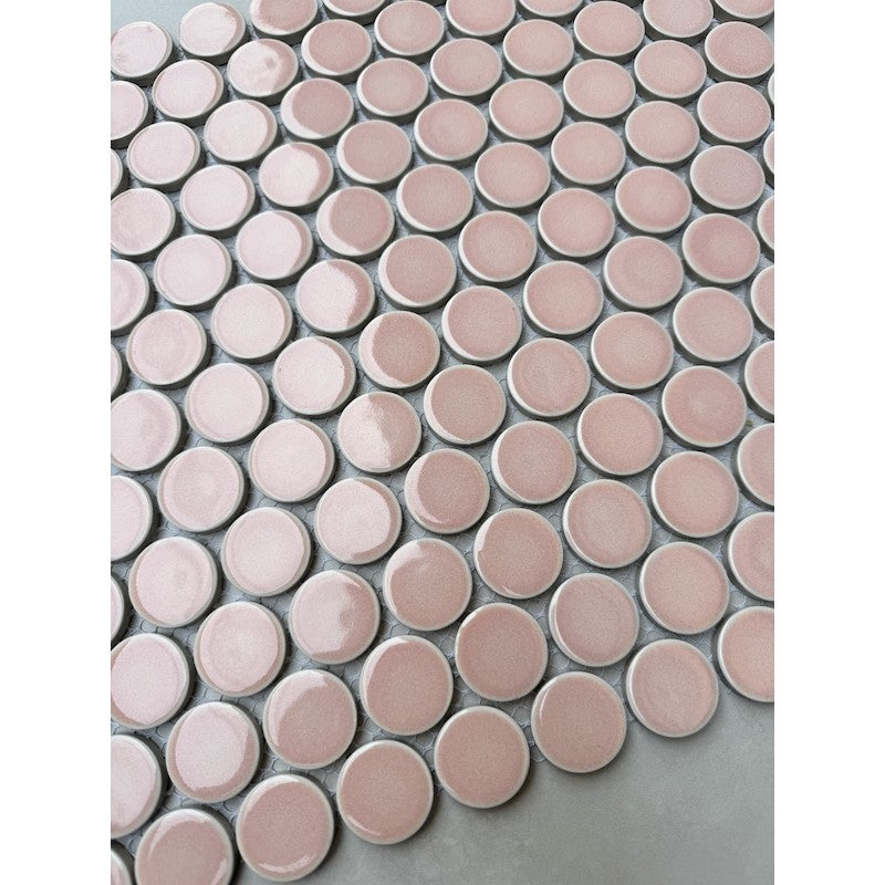 PINK POLLO DOT MOSAIC TILES CB 592