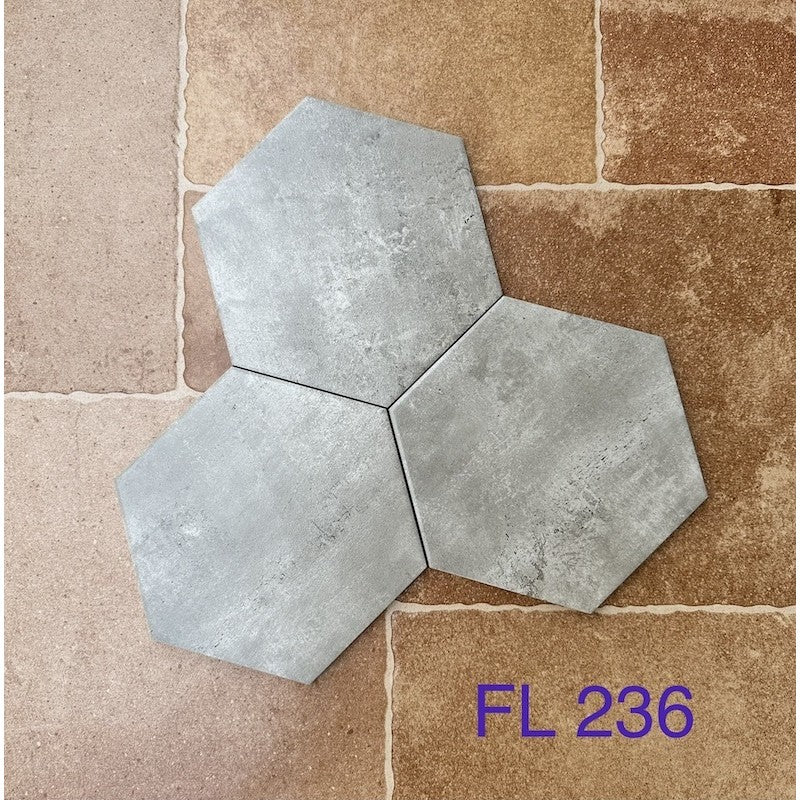 Hexagonal Cement Tile 200x230mm FL 236 