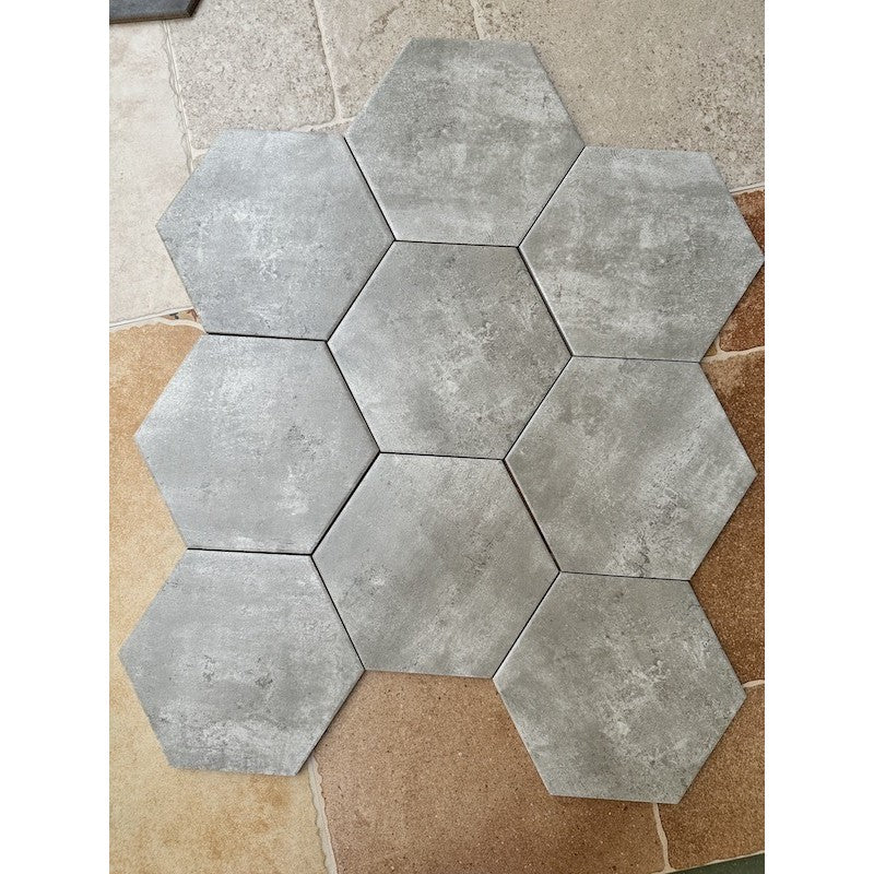 Hexagonal Cement Tile 200x230mm FL 236 