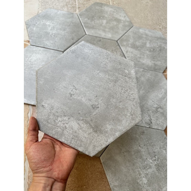 Hexagonal Cement Tile 200x230mm FL 236 