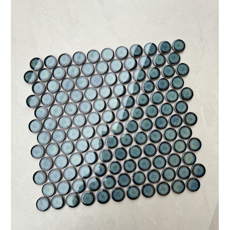 MOSS-COLOR POLYESTER MOSAIC TILES CB 160 