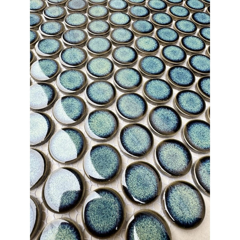 MOSS-COLOR POLYESTER MOSAIC TILES CB 160 