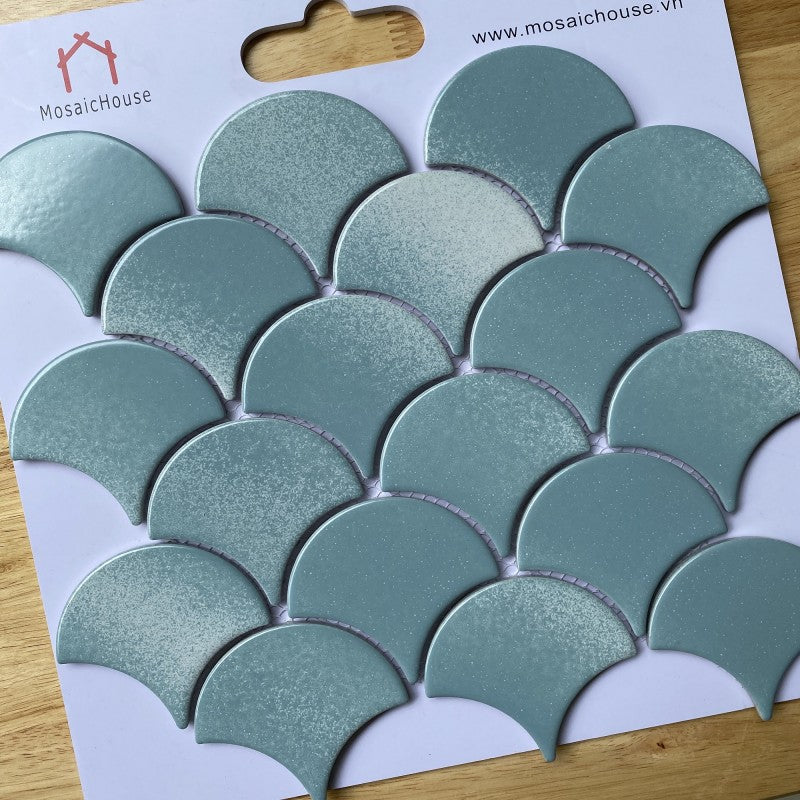 Fish Scale Mosaic Tiles MHF 320 