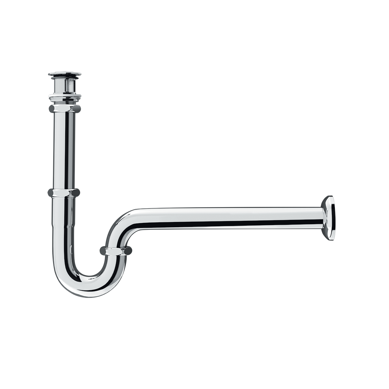 P-shaped drain pipe LF-105PAL