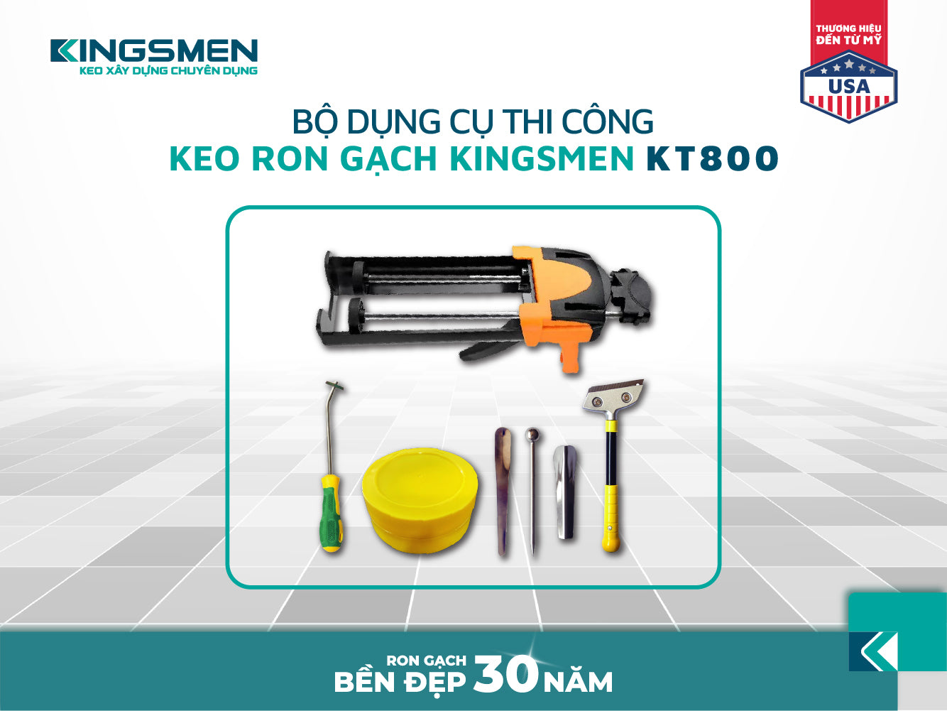 Bộ dụng cụ cao cấp KT800 - Daisan Mart