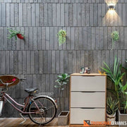 Đá ốp tường ong xám 10×60 - Daisan Mart