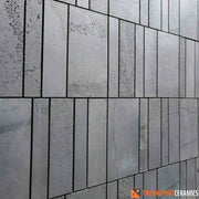 Đá ốp tường ong xám mix 101530×60 - Daisan Mart