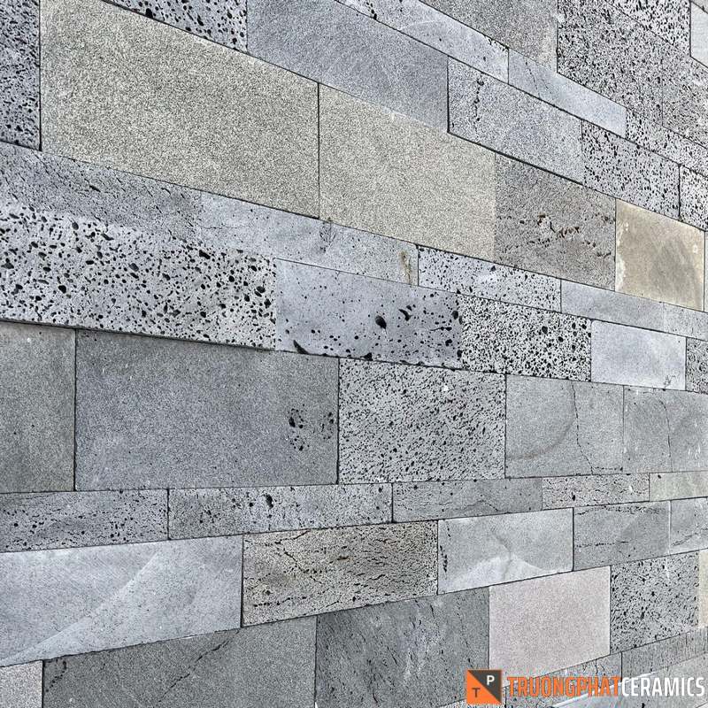 Đá ốp tường ong xám 5.10.15×30 - Daisan Mart