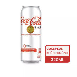 Coke Plus Sugar Free 320ml - Refreshing Drink