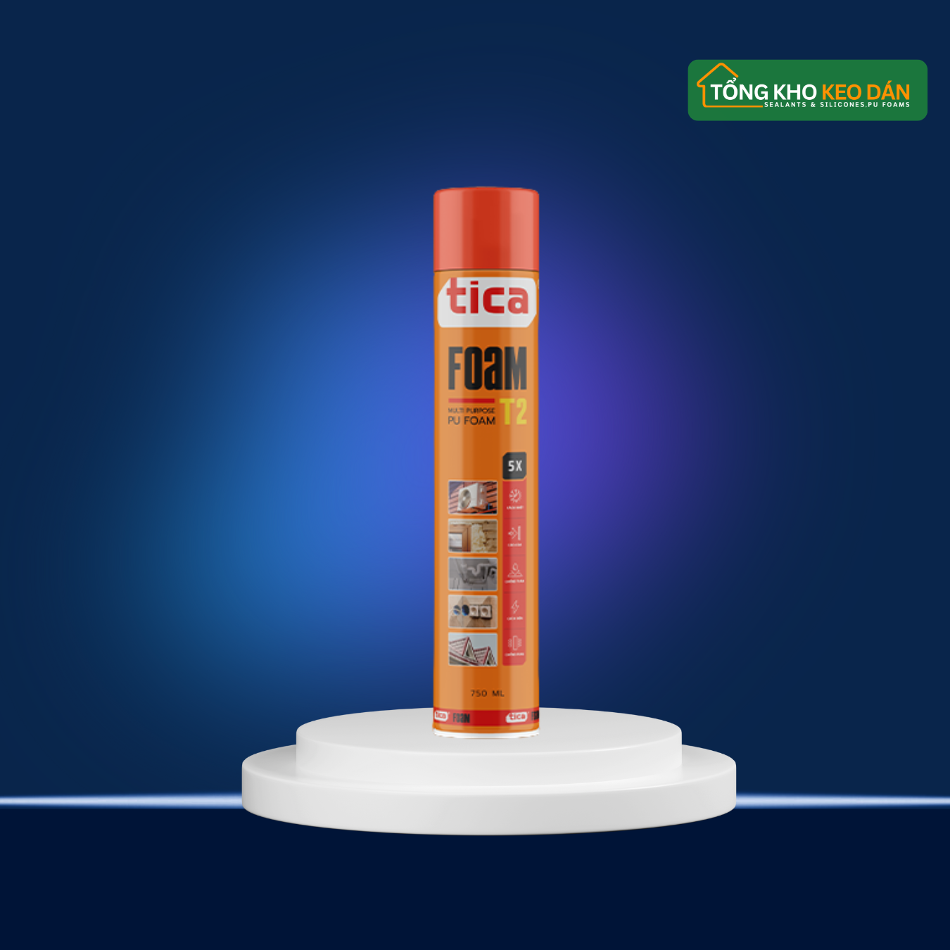 Tica PU Foam T2 Expanding Foam 
