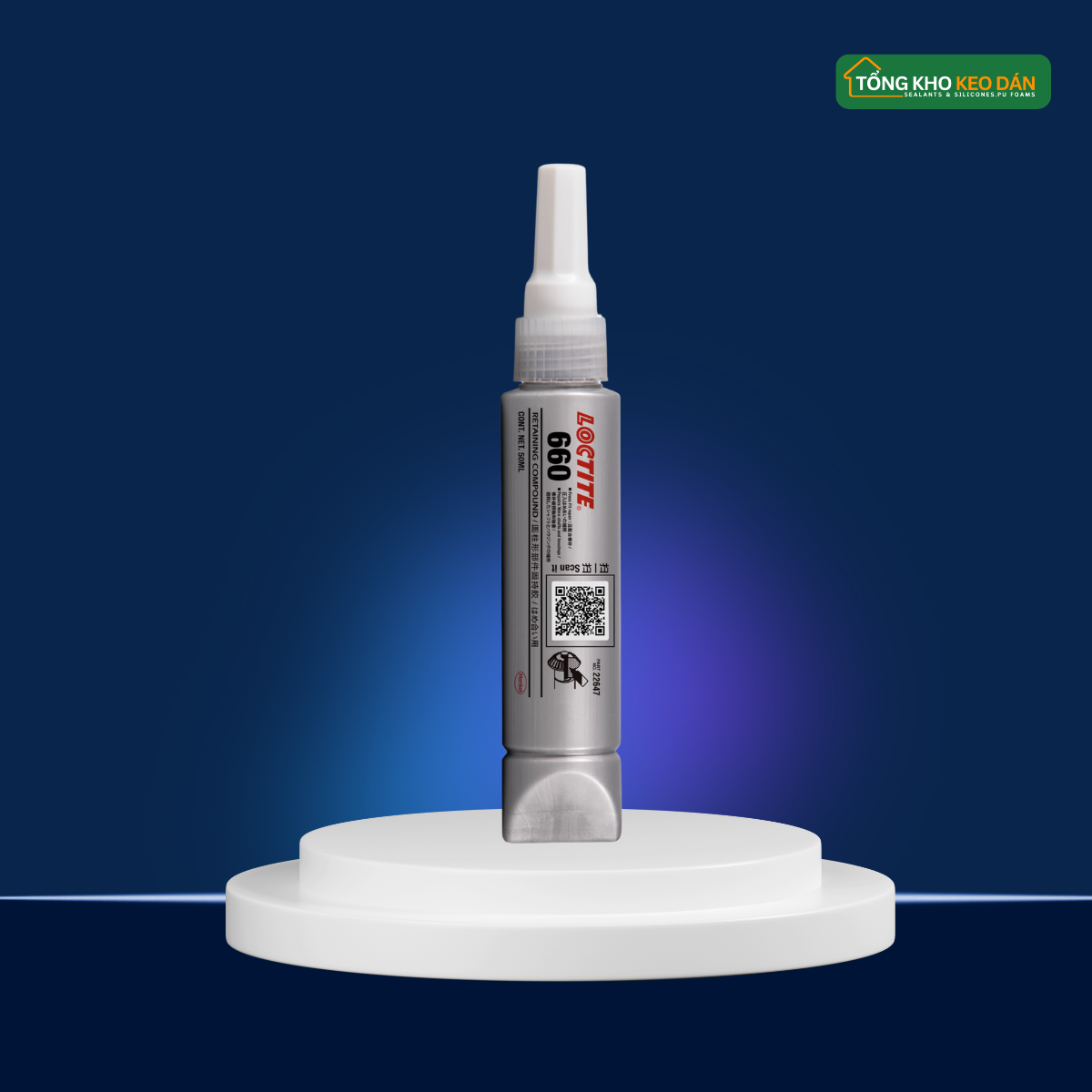Loctite 660 anti-rotation glue 