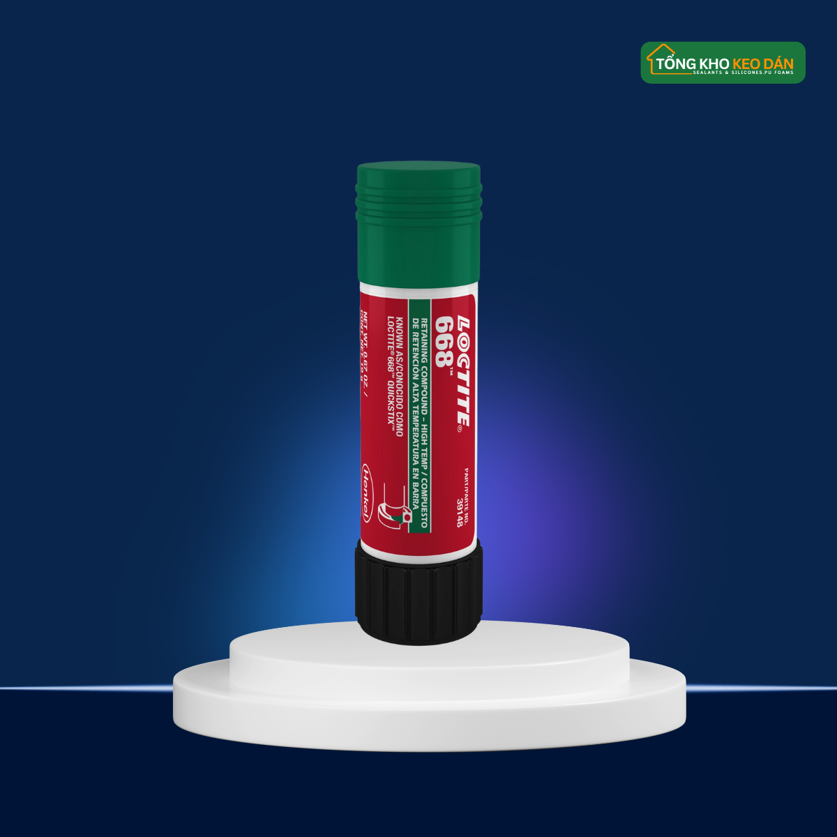 Loctite 668 anti-rotation glue 
