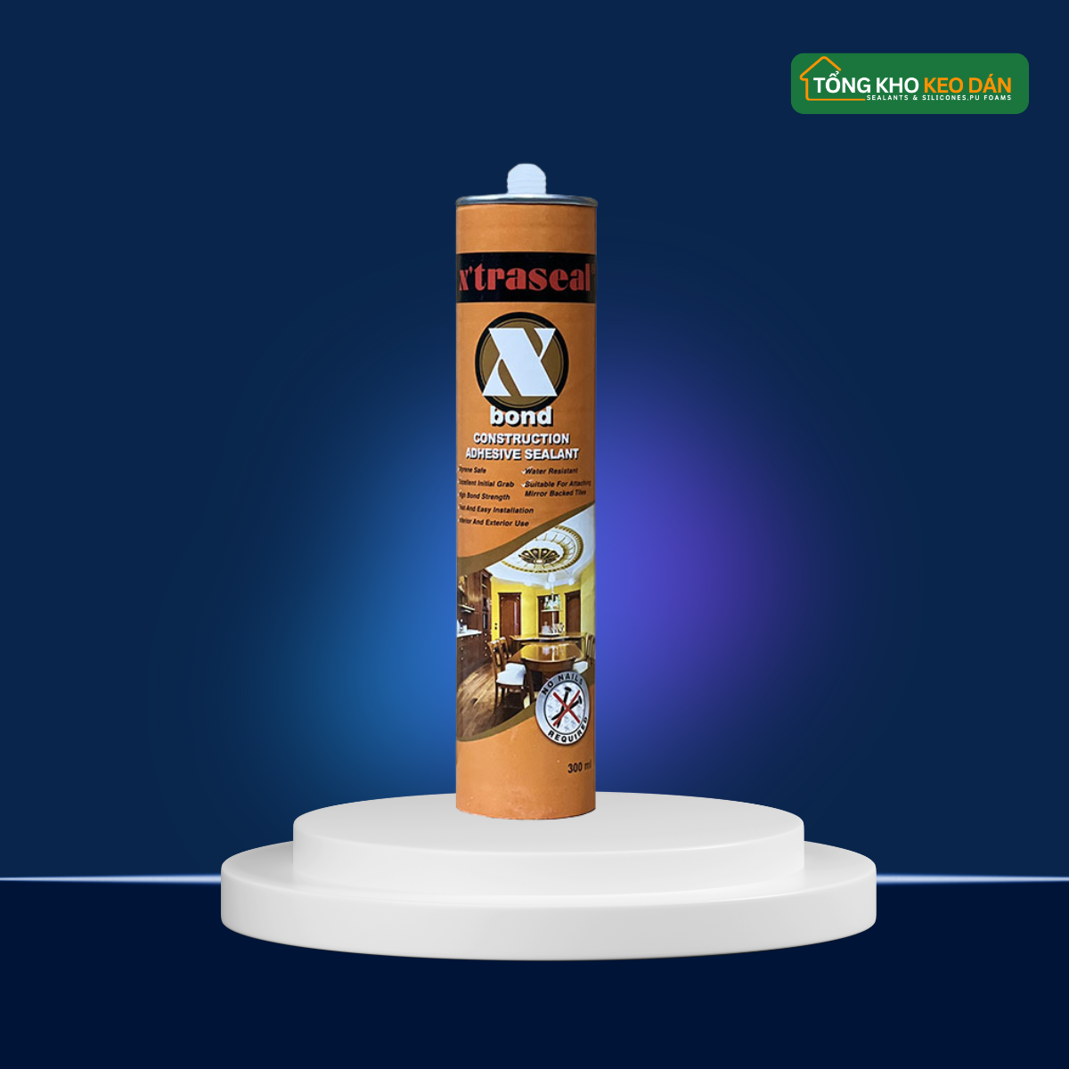 X'traseal X'bond multi-purpose construction adhesive