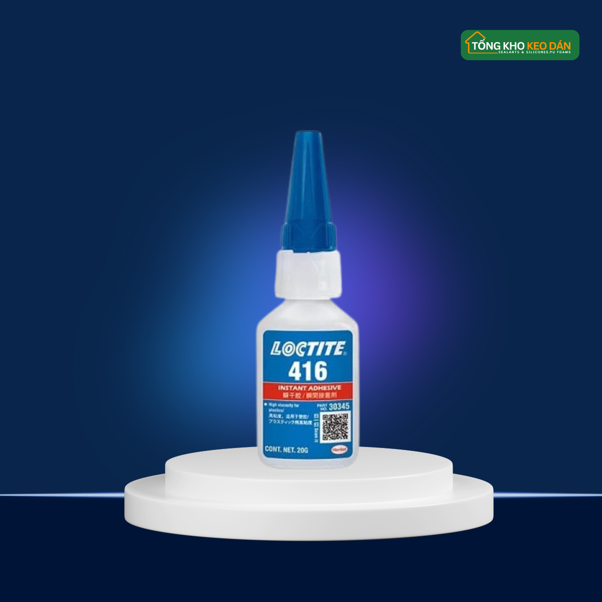 Loctite 416 Oil Resistant Threadlocker 