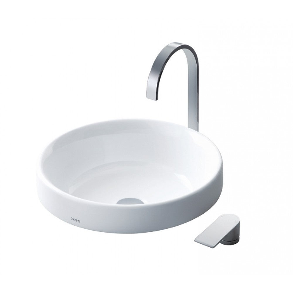 High-class stone countertop washbasin L1704 round shape L1704XW