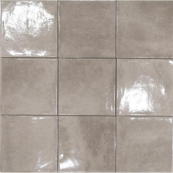Glossy Porcelain tile, size 150x150mm, code LNA1503G