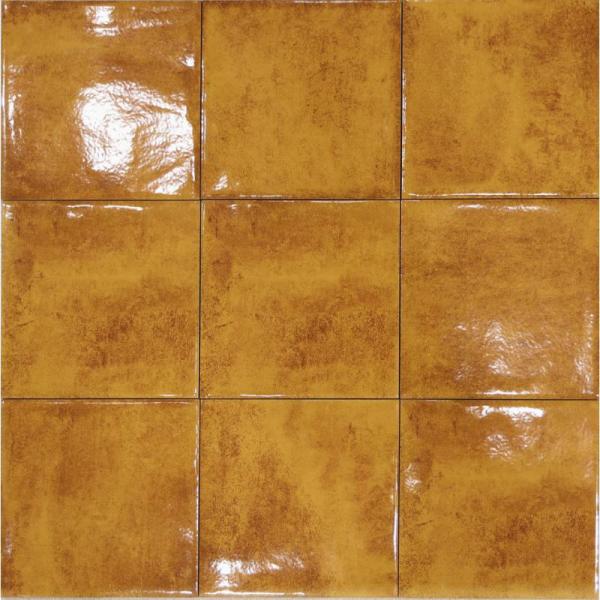 Glossy Porcelain tile, size 150x150mm, code LNA1504G