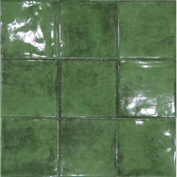 Glossy Porcelain tile, size 150x150mm, code LNA1506G