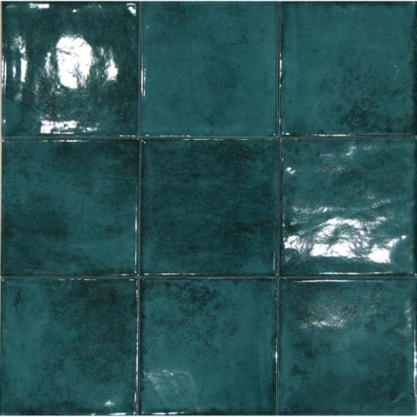 Glossy Porcelain tile, size 150x150mm, code LNA1507G