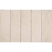 Porcelain tile, matte and curved, size 75x230mm, code LNA752301M