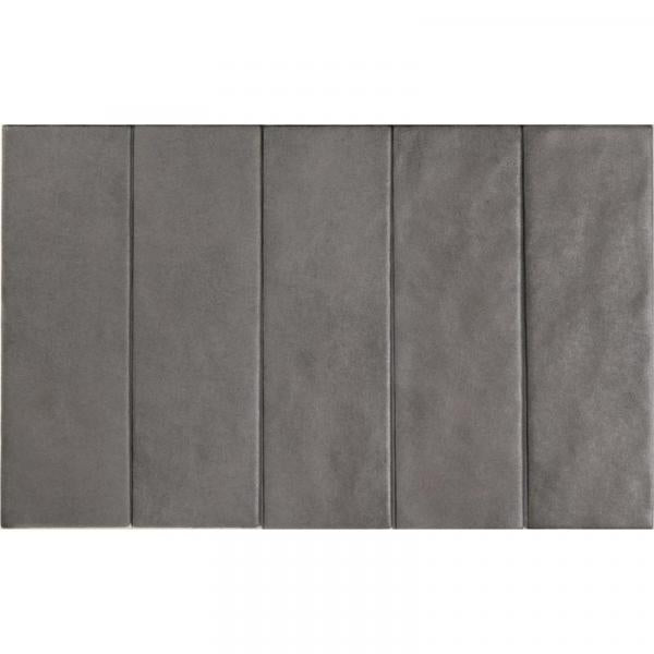 Porcelain tile, matte and curved, size 75x230mm, code LNA752308M