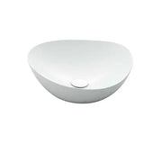 Linear Ceram thin rim countertop sink LT4704G19XW